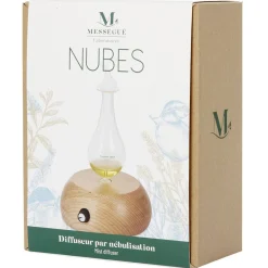 Gifi Bien-Être^Diffuseur par nébulisation Mességué socle bambou