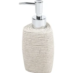 Gifi Aménagement Salle De Bain^Distributeur à savon beige effet sable