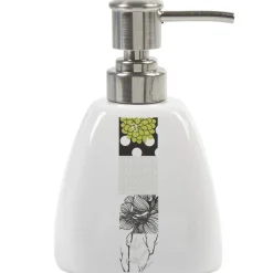 Gifi Aménagement Salle De Bain^Distributeur à savon design fleur