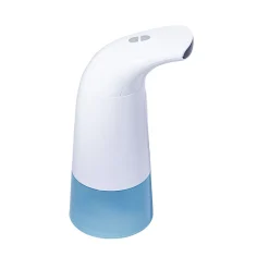 Gifi Aménagement Salle De Bain^Distributeur automatique de savon mousse blanc et bleu 280 ml