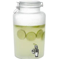 Gifi Distributeur de boisson effet givre en verre 5 L