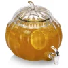 Gifi Distributeur de boisson forme citrouille en verre transparent 6 L