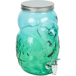 Gifi Distributeur de boisson forme toucan verre 4,2L