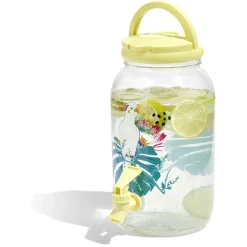 Gifi Distributeur de boisson oiseau tropical en plastique