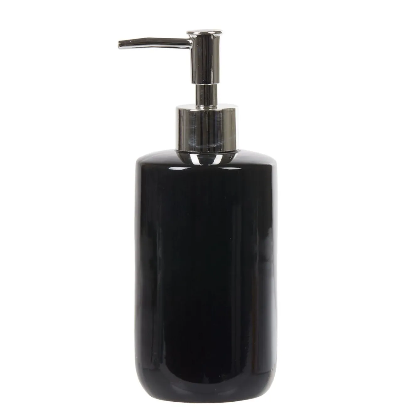 Gifi Aménagement Salle De Bain^Distributeur de savon céramique noir