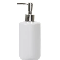 Gifi Aménagement Salle De Bain^Distributeur de savon céramique blanc