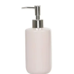 Gifi Aménagement Salle De Bain^Distributeur de savon céramique rose