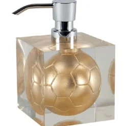 Gifi Aménagement Salle De Bain^Distributeur de savon liquide ballon doré