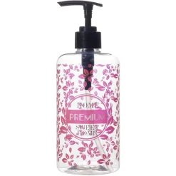 Gifi Aménagement Salle De Bain^Distributeur de savon plastique imprimé 500 ml