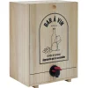 Gifi Distributeur de vin en bois pour cubi 5L