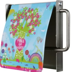 Gifi Equipement Douche^Dérouleur papier toilette Tree of Love