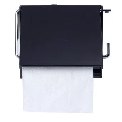 Gifi Equipement Wc^Dérouleur papier toilettes noir