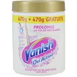 Gifi Entretien Du Linge|Détachant poudre booster de blancheur Vanish Oxi Action 940g