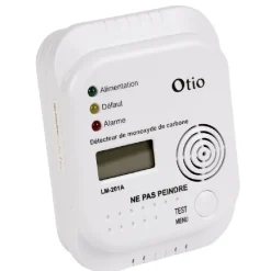 Gifi Sécurité De La Maison^Détecteur de monoxyde de carbone