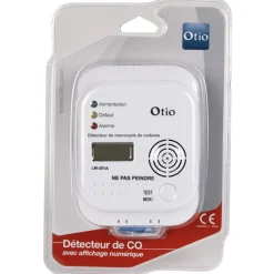 Gifi Sécurité De La Maison^Détecteur de monoxyde de carbone