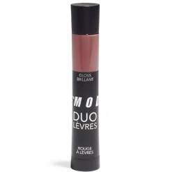 Gifi Beauté^Duo levres gloss et rouge a levres assortie