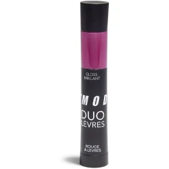 Gifi Beauté^Duo levres gloss et rouge a levres assortie