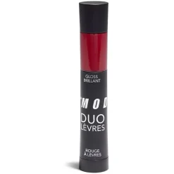 Gifi Beauté^Duo levres gloss et rouge a levres assortie