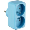 Gifi Accessoires Électriques^Duplite 2 prises 16 A blanc