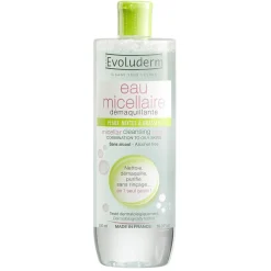 Gifi Beauté^Eau micellaire Evoluderm démaquillante peaux mixtes 500 ml