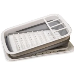 Gifi Egouttoir à vaisselle rétractable avec plateau