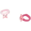 Gifi Beauté^Elastique cheveux nounours rose x6