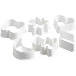 Gifi Emporte pièce blanc x6