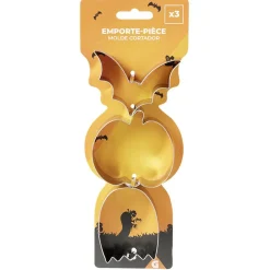 Gifi Emporte pièce décor Halloween inox x3