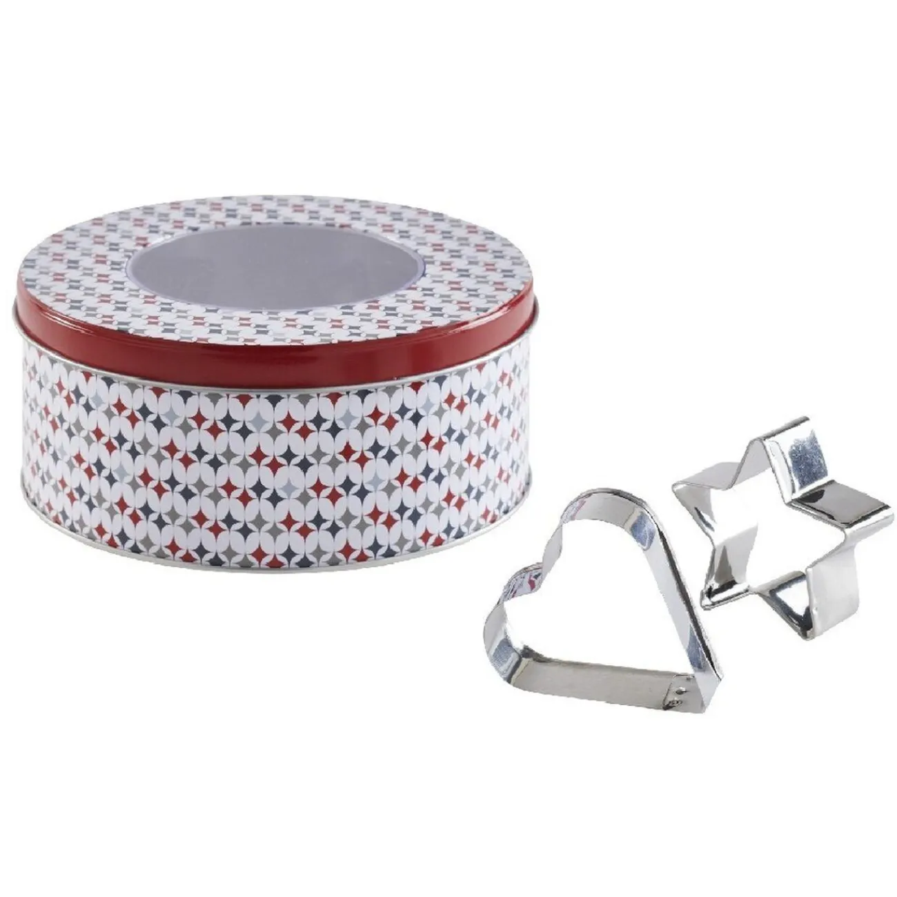 Gifi Emporte-pièces inox forme Noël x10