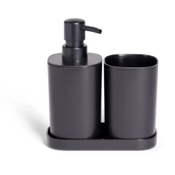 Gifi Aménagement Salle De Bain^Ensemble accessoires de salle de bain 3 pièces