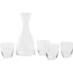 Gifi Ensemble carafe 1200 ml et 4 gobelets 300 ml