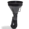 Gifi Entonnoir avec tuyau flexible noir