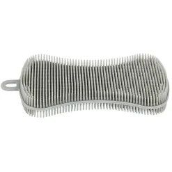 Gifi Nettoyage Et Entretien|Eponge en silicone bleu rouge et orange x3