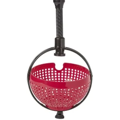 Gifi Essoreuse à salade plastique rouge