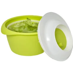 Gifi Essoreuse à salade verte et blanche