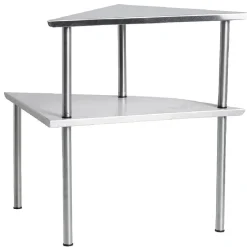 Gifi Etagère d'angle de cuisine gris