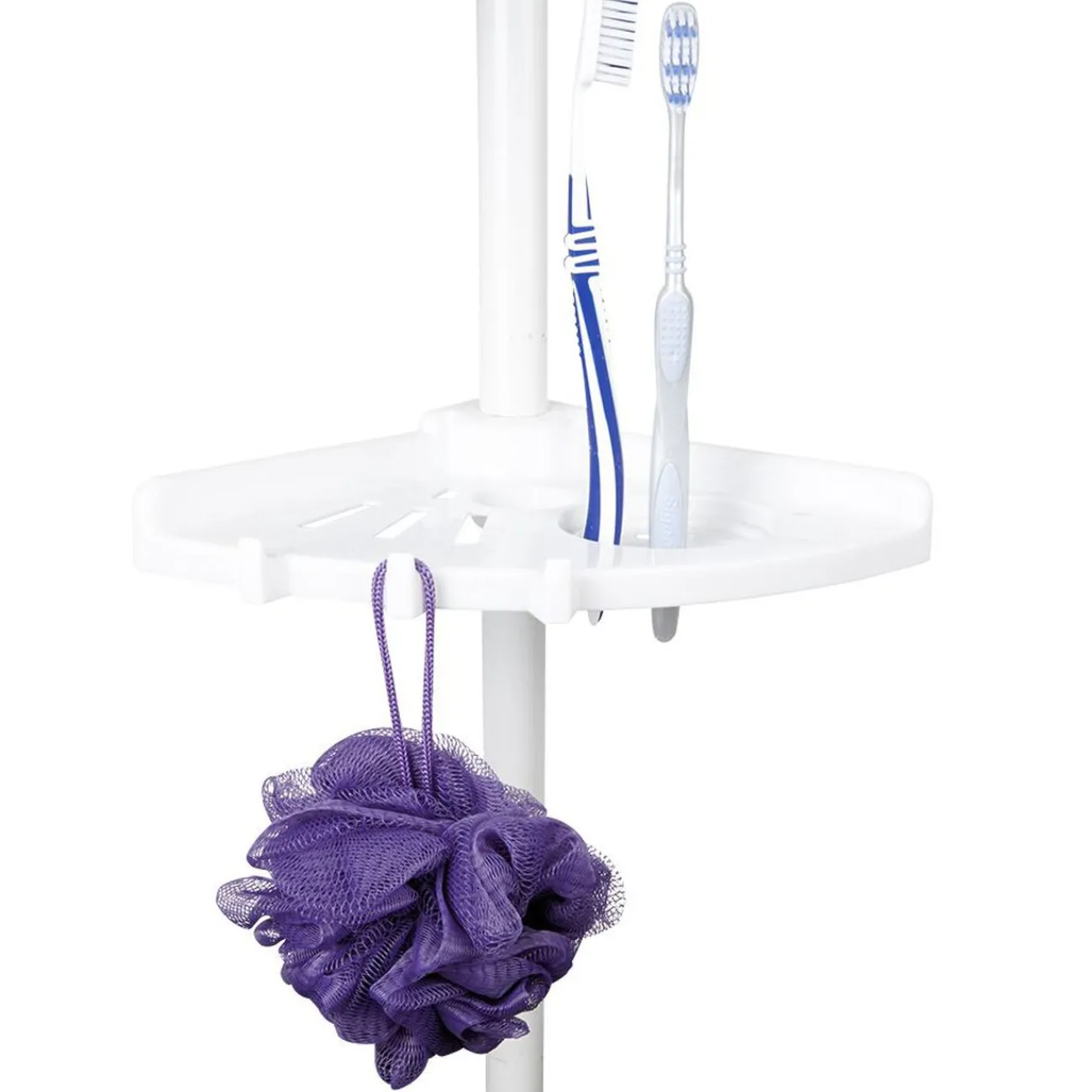 Gifi Equipement Douche^Etagère d'angle de douche extensible