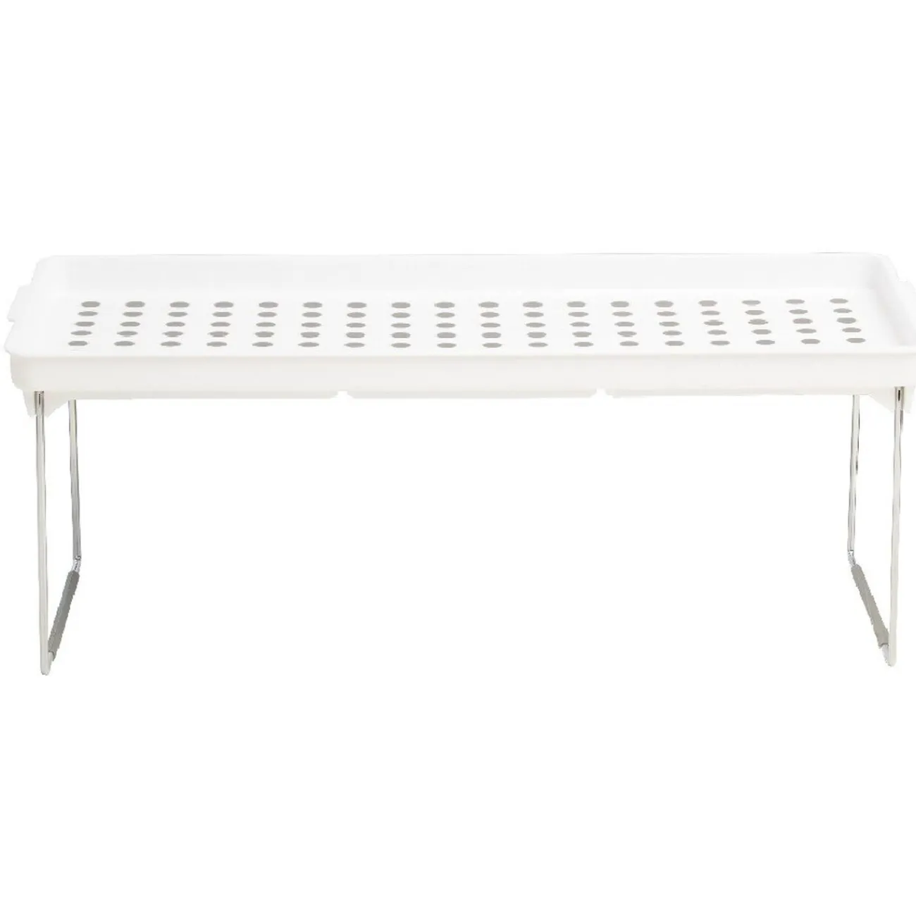 Gifi Rangement|Etagère de cuisine blanche empilable