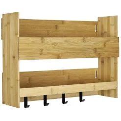 Gifi Etagère de cuisine murale 2 niveaux