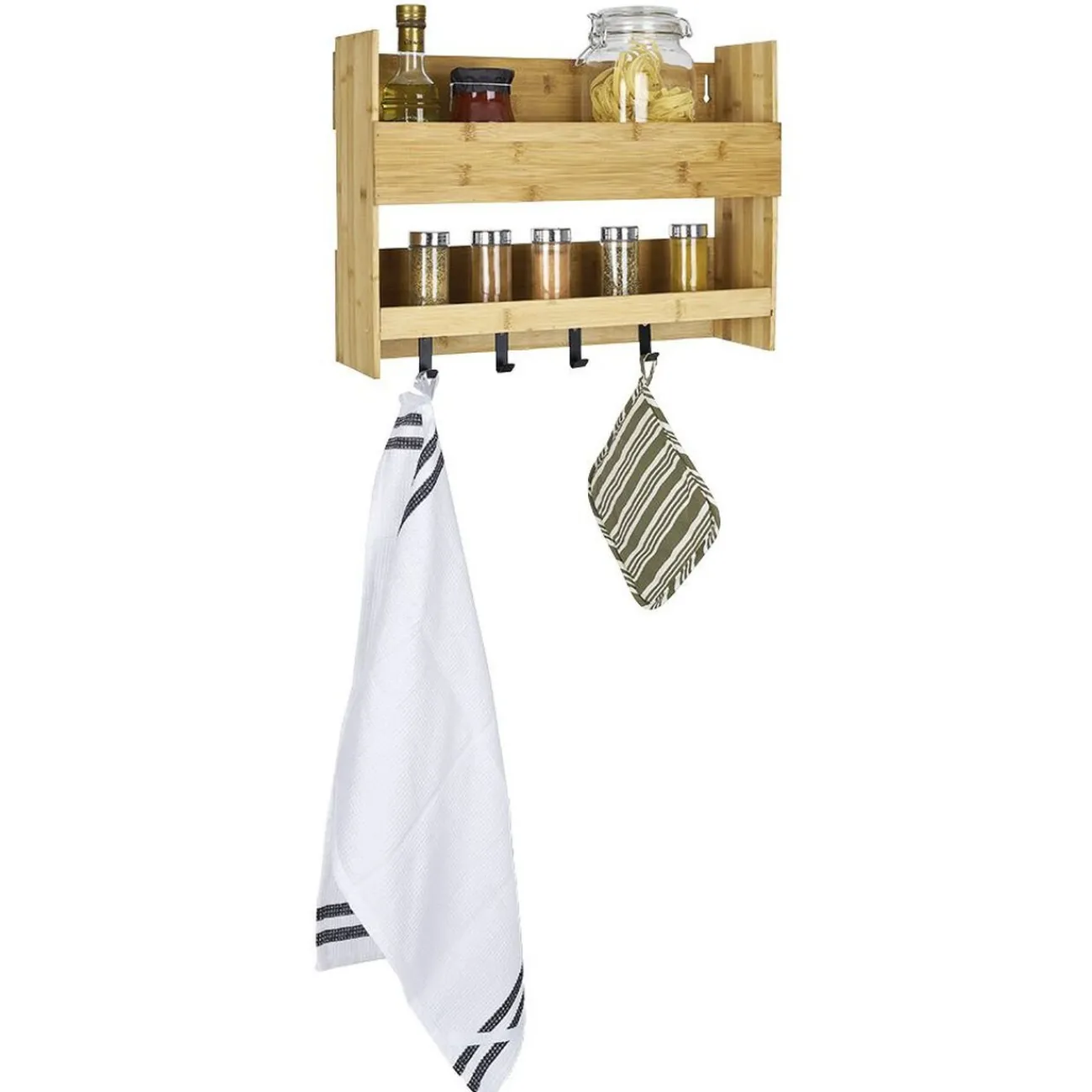 Gifi Etagère de cuisine murale 2 niveaux