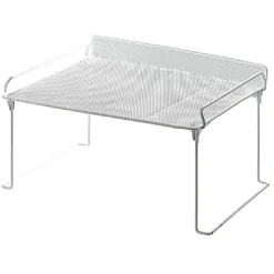 Gifi Rangement|Etagère de rangement blanche superposable