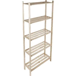 Gifi Rangement|Etagère de rangement en pin x 2