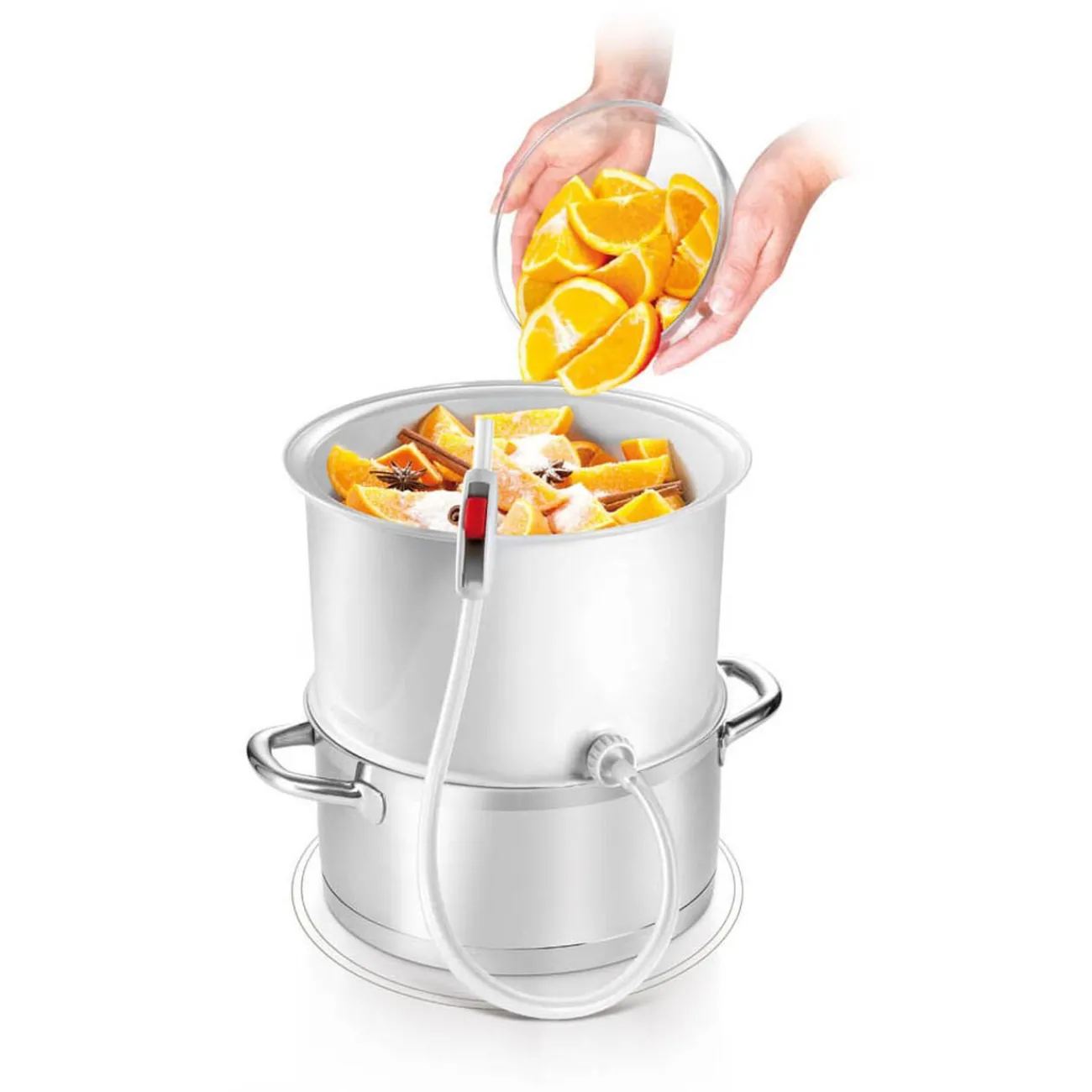 Gifi Extracteur de jus de fruits et légumes à la vapeur