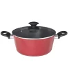 Gifi Faitout aluminium rouge ø 24 cm