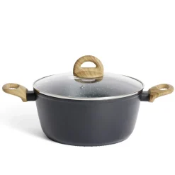 Gifi Faitout tous feux dont induction aluminium gris Ø24cm