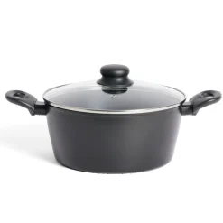 Gifi Faitout tous feux dont induction aluminium noir Ø24cm