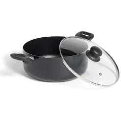 Gifi Faitout tous feux sauf induction aluminium noir Ø24cm