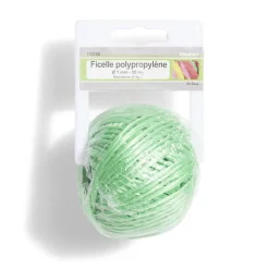 Gifi Quincaillerie^Ficelle en polypropylène vert Ø1 mm - L.50 m
