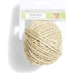 Gifi Quincaillerie^Ficelle en sisal beige Ø0,6/2 mm - L.55 m