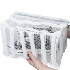 Gifi Entretien Du Linge|Filet de lavage pour chaussures blanc